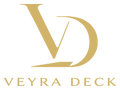 Veyra Deck champagne gold logo