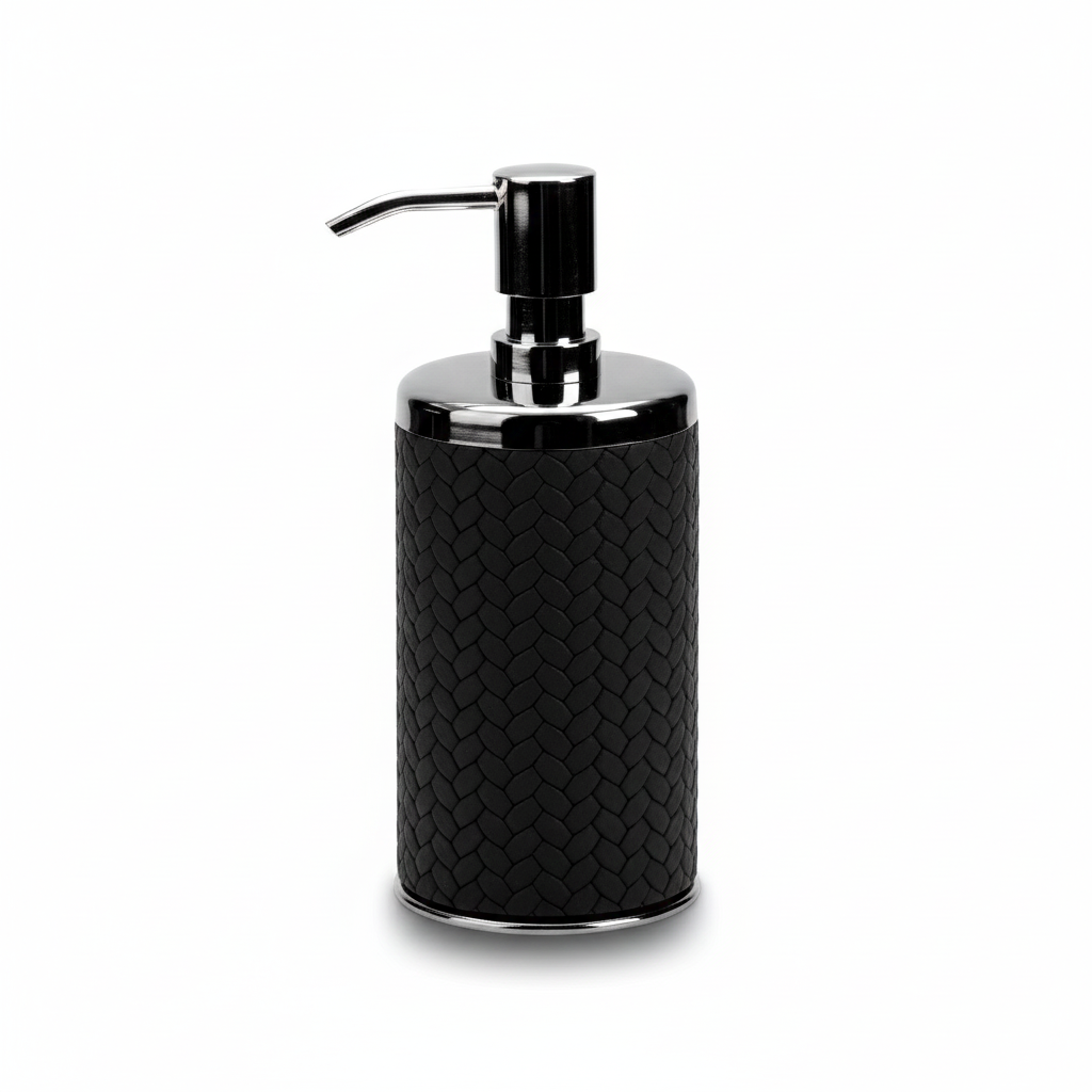 Leather-Wrapped Soap Dispenser for Yachts | Veyra Deck